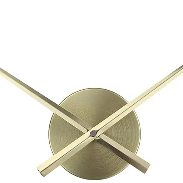 

Wholesale 3D DIY Large Clock Hands Needles Wall Clocks Home Art Decor Quartz Mechanism Accessories, Black,silver,gold