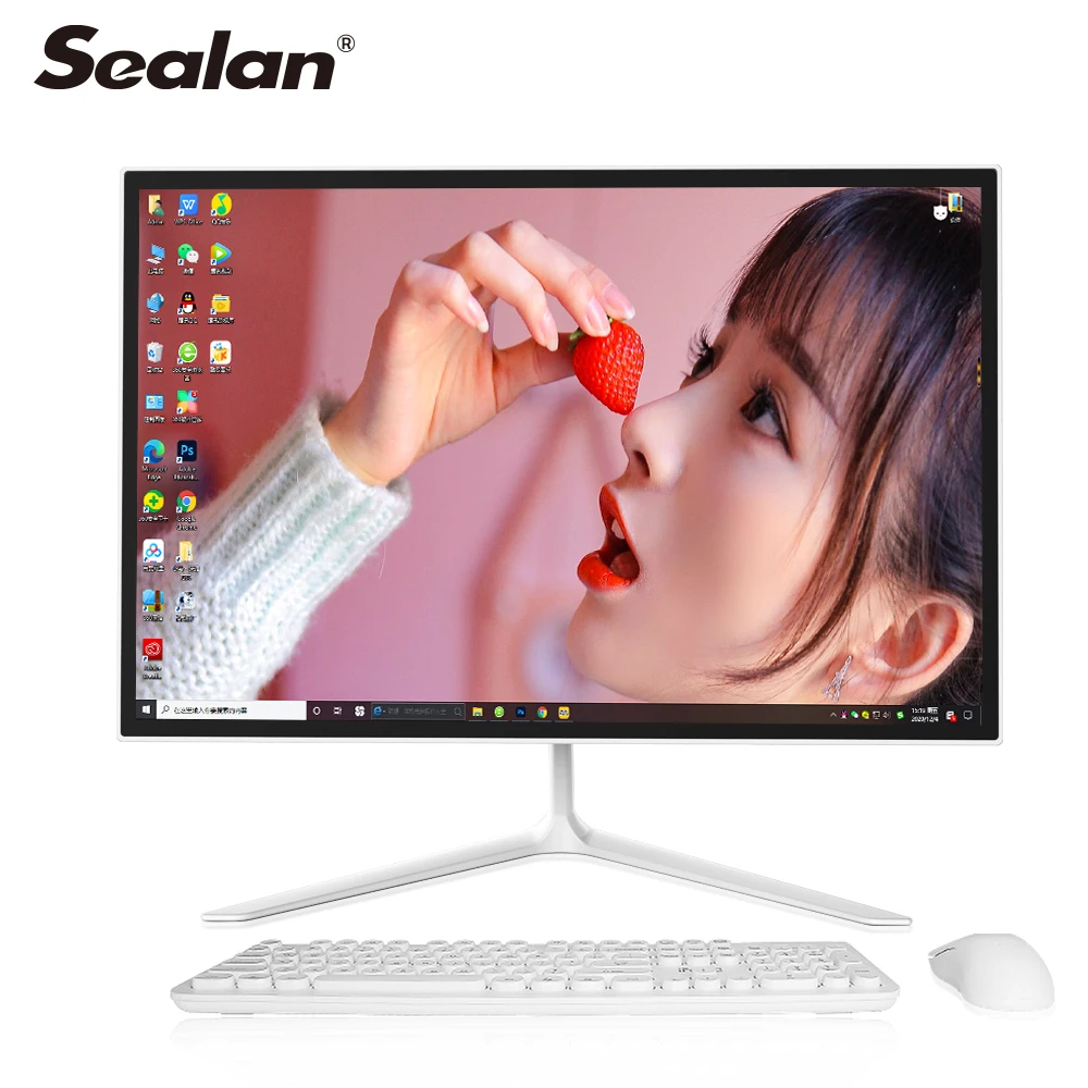 

SEALAN 19 inch 4G All in One PC 19.5inch 2GB ram 320GB HDD Touch Screen Computer CCTV monitor pc all-in-one computers