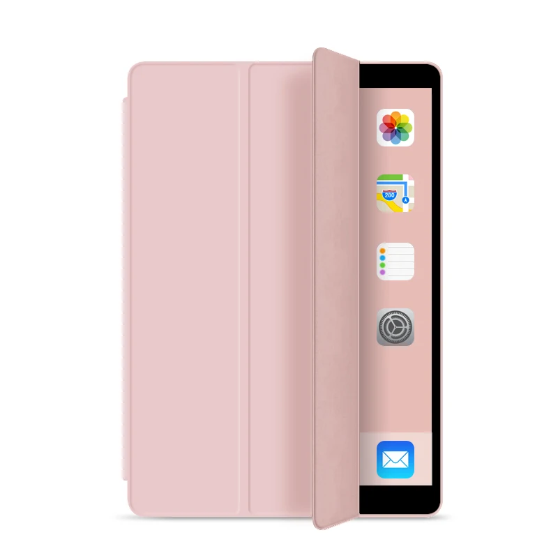 

Slim/Lightweight Soft TPU Tri-Fold case cover for iPad mini4