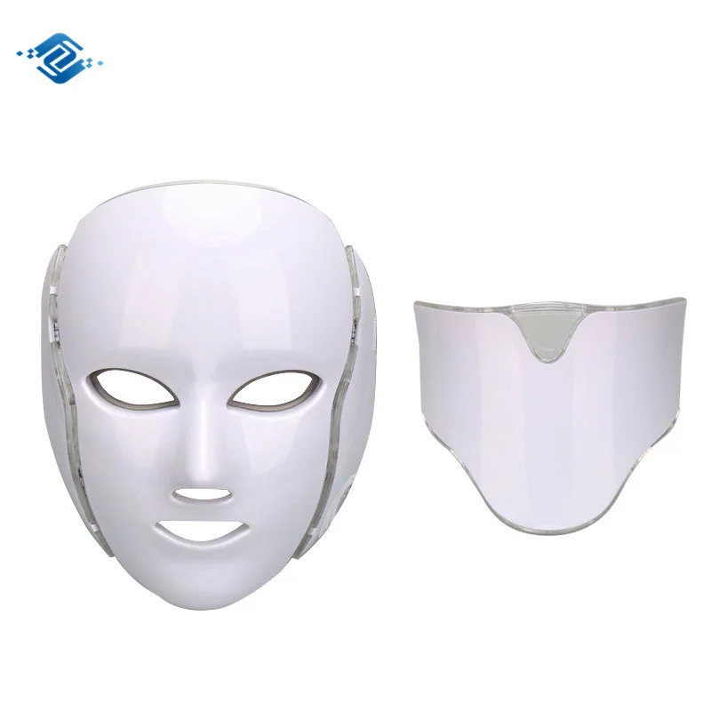 

Colorful Wireless Color Skin Care Portable Beauty Therapy Pdt 7 Colors Light Photon Led Facial Mask