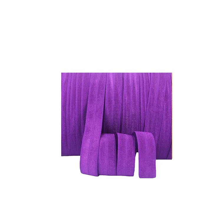 Factory direct custom fashion printed fold over elastic wholesale