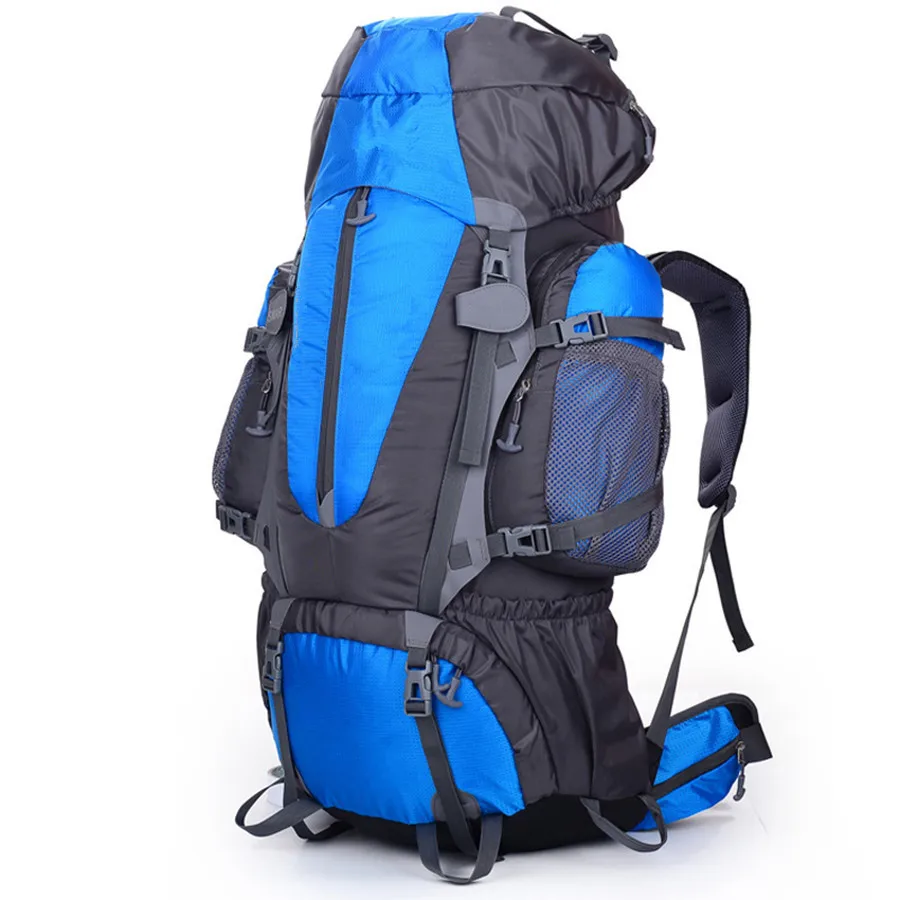 

Factory professional mountaineering bag large capacity 80L tent backpack for camping hiking traveling