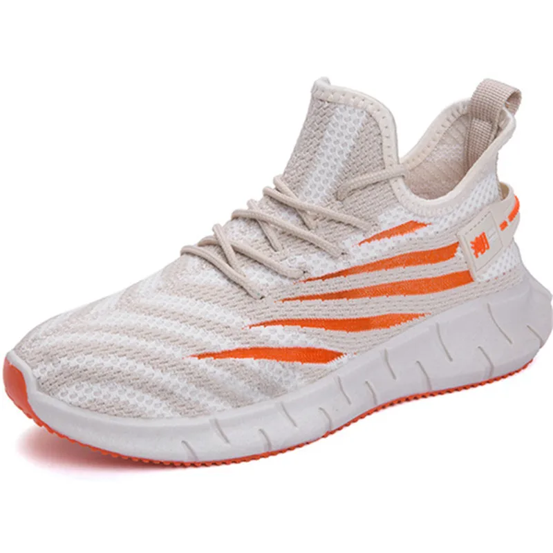 

2021 Men Weave Super Light Men Running Shoes Breathable Sport Shoes Cushioning Non-slip Mesh Walking Shoes Men Sneakers