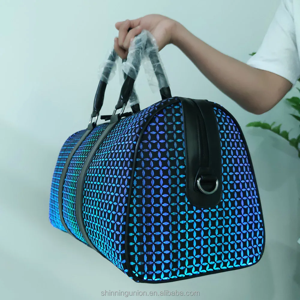 

LED Fiber Optic Fabric Light Up Tote Bags for Girls Ladies Women
