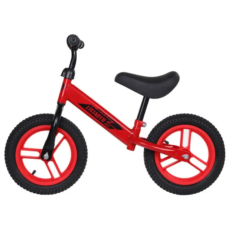 

Children's balance scooter without pedals 1-6 years old scooter baby scooter 14 inches, Red