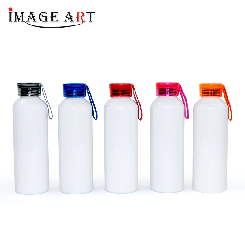 

750ml Sublimation Blank Aluminum Drinkware Types Sport Water Bottle, White