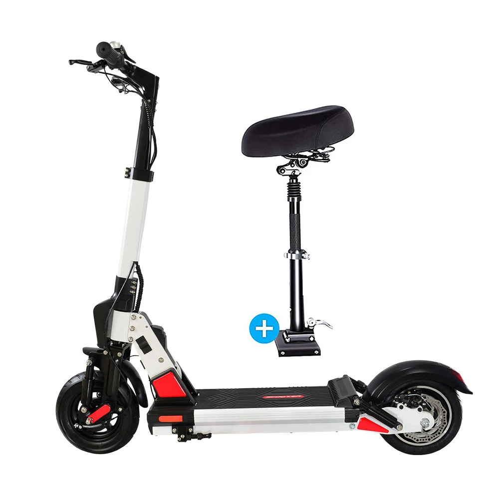 

500W Fast electric scooter with seat C1 PRO 10 inch folding foldable scooter electric uk stock