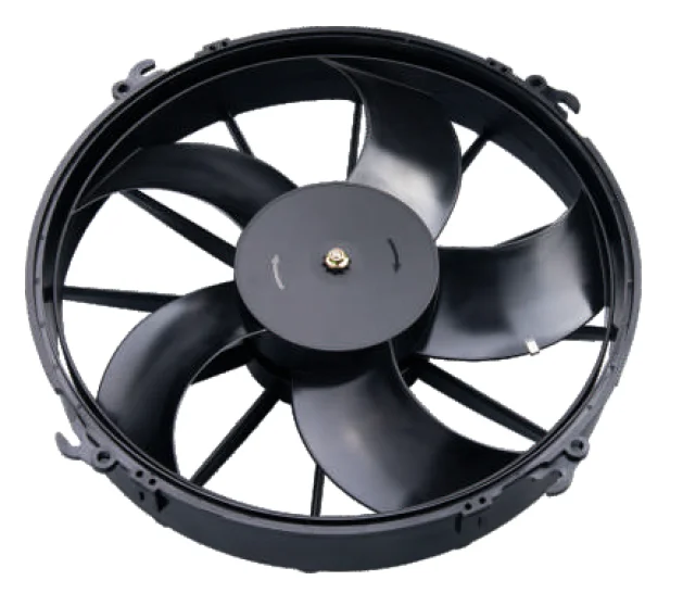 24v Condenser Fan Motor Bus Air Conditioner Condenser Fan With 5 Leaves ...