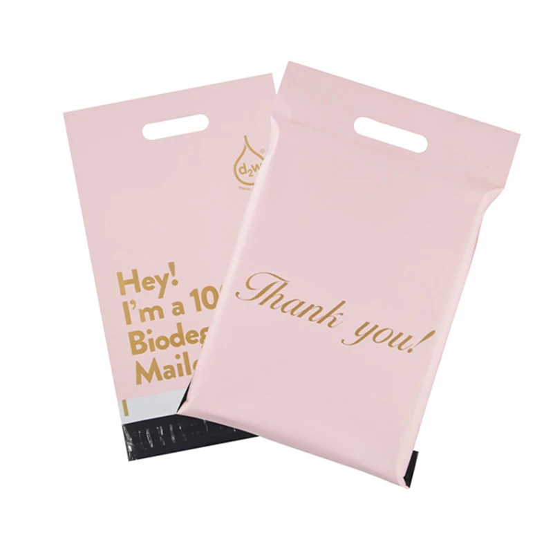 

CX Poly Mailers Custom Print Logo Shipping Bags For Clothing With Handle Polly Mailer Thank You Polymailers Plastic Bags Mailers