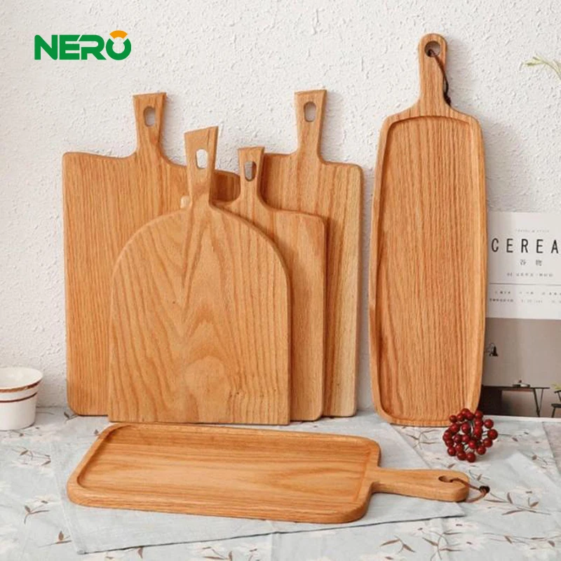 

Natural food prep kitchen bamboo cutting board, Natural bamboo color