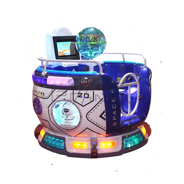 

Indoor Hot Sale Music Box Swing Mp5 Video Revolving Cup Kiddie Ride Coin Operated Plastic Rotating Arcade Game Machine