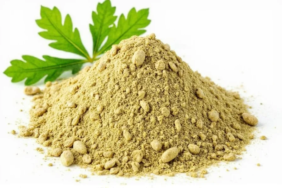 Homemade spice blend ingredients measuring and grinding process for coriander powder substitute