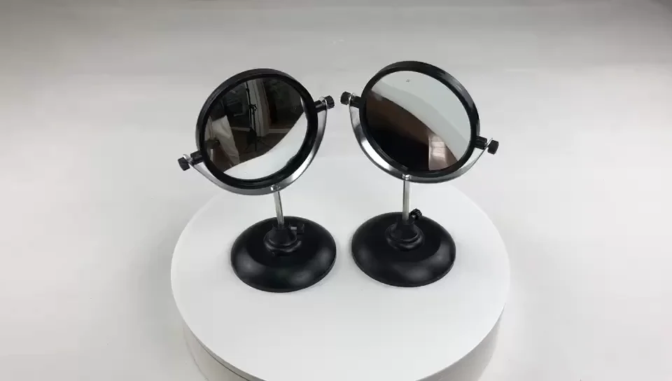 Mirror Convex And Mirror Concave Optical Focal Mirror With Stand Set
