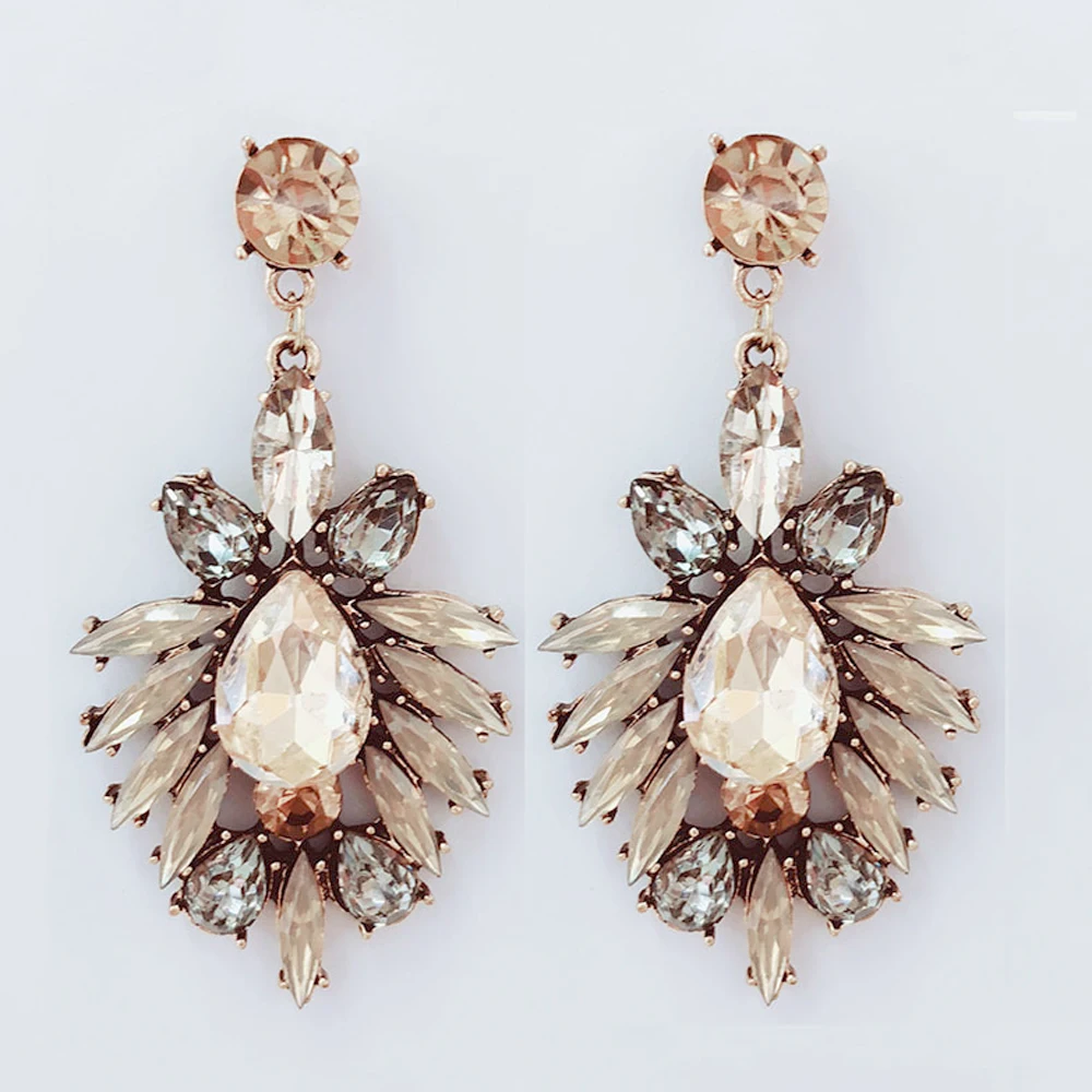 

Fashion diamond luxury earrings For Women Wholesale N99214, As pic