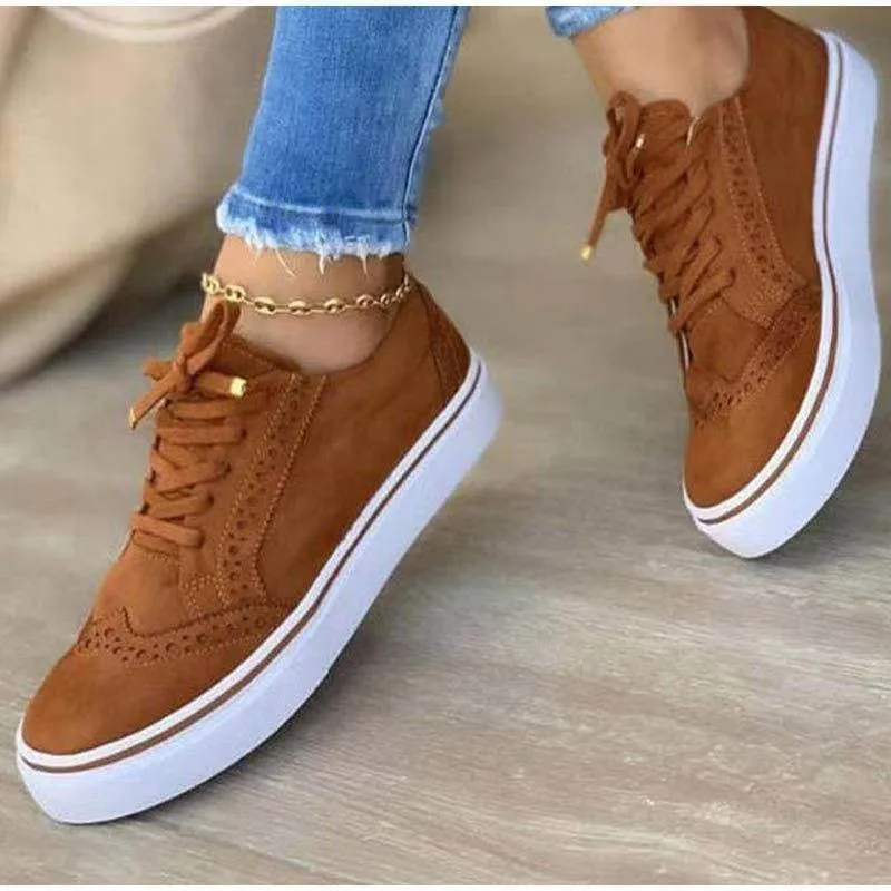 

2021 new breathable women's casual shoes walking shoes non-slip