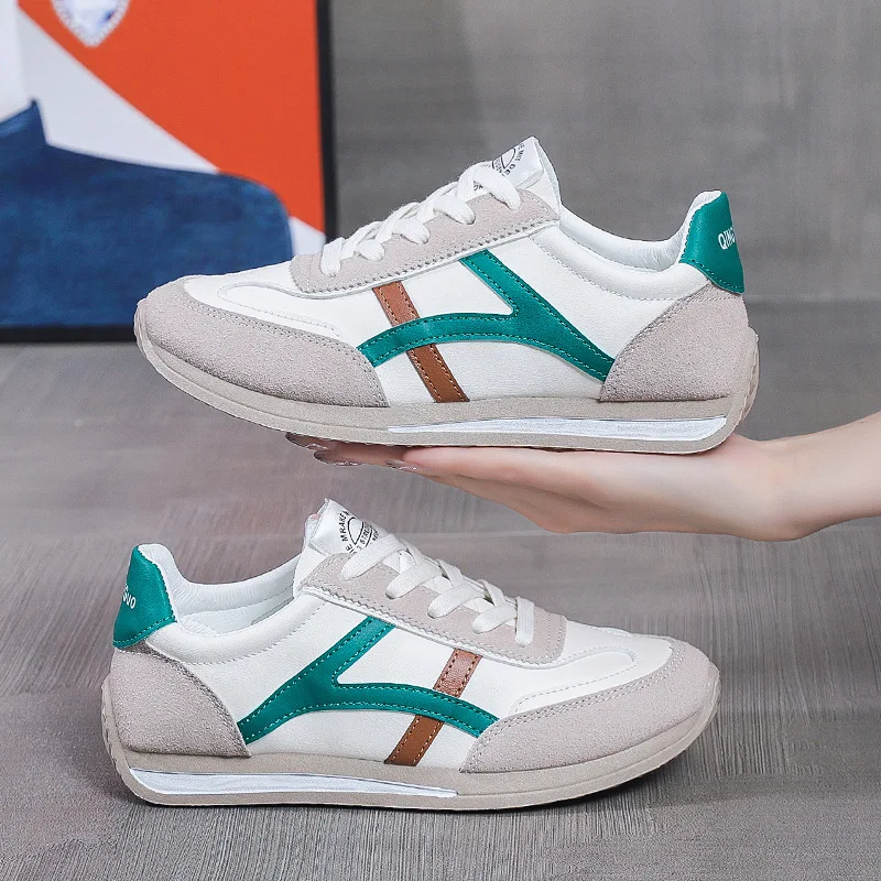 

Dropshipping casual shoes forrest gump casual flat shoe for woman sport sneakers walking style shoes women, Grey,green, navy