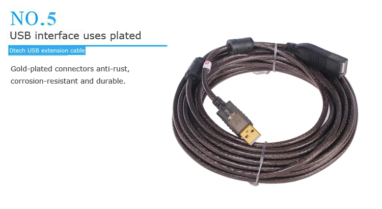 Factory Price OEM ODM USB 2.0 A Male to A Female Extension Micro Usb Cable 10M - ANKUX.COM