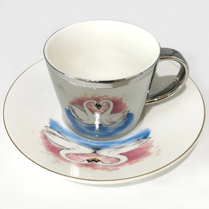 

Arabica coffee ceramic elegant royal sets cawa ethiopian coffee cup set luxury mug arabic tea cups, Customized color