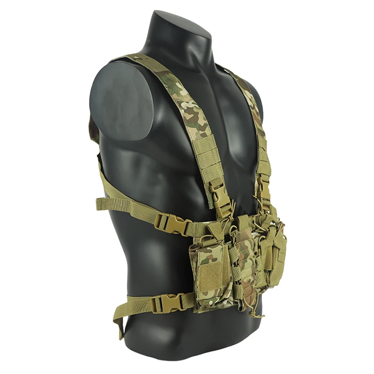 

New Product Protection Chest Outdoor Training  Ultra-light Breathable Camouflage Vest For Adults, 5colors