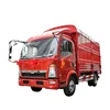 Low price HOWO removable walls small cargo truck