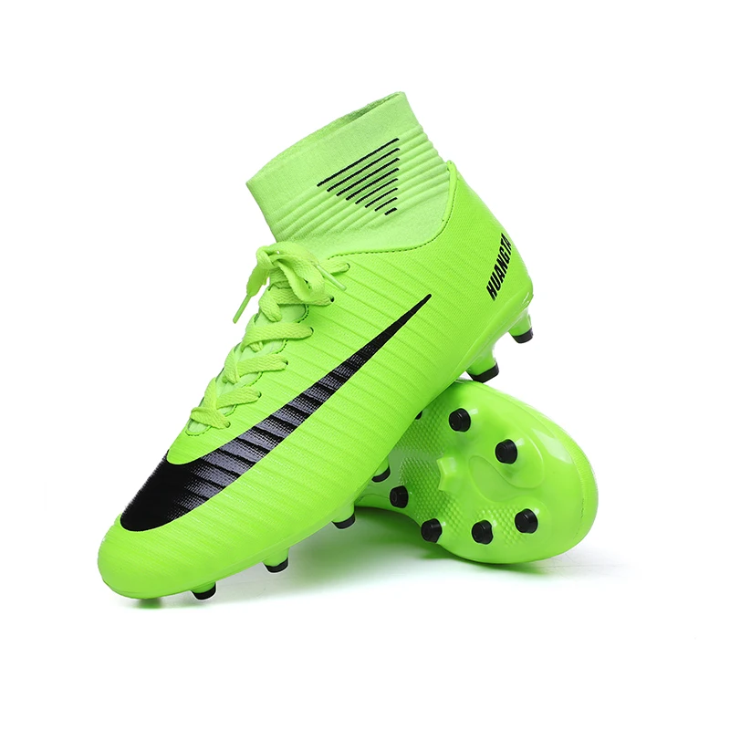
Football shoes for synthetic grass broken nail style soccer boots high ankle shoes outdoor sports shoes 