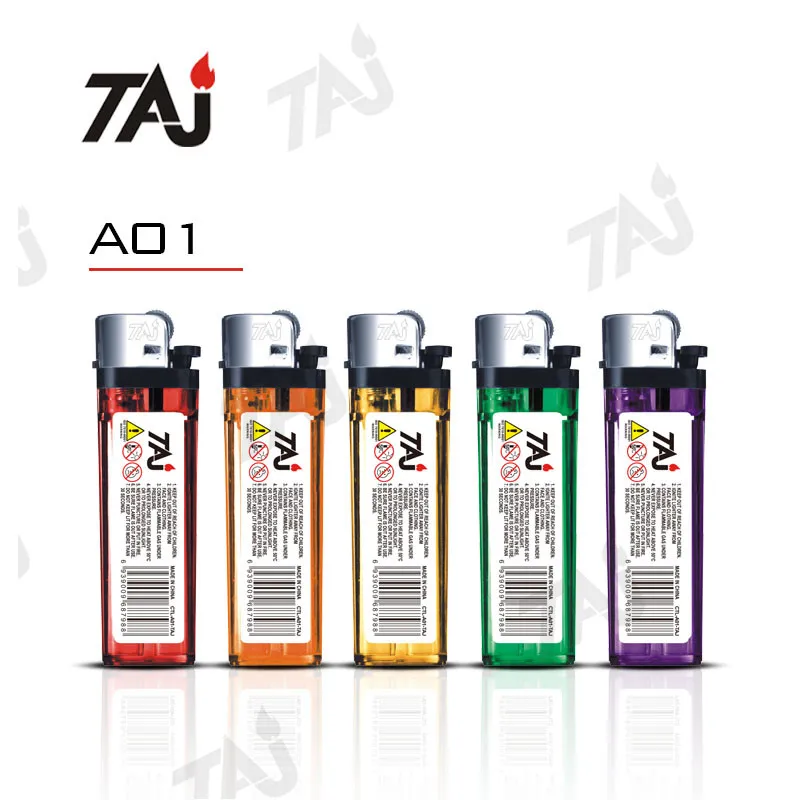 

TAJ Brand Disposable Cigarette Flint Gas Lighter