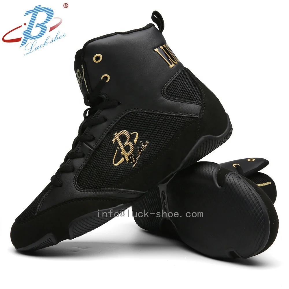 

Fitness Shoes Customized Sports Sneakers Gym High Top Boxing Shoes For Exercising