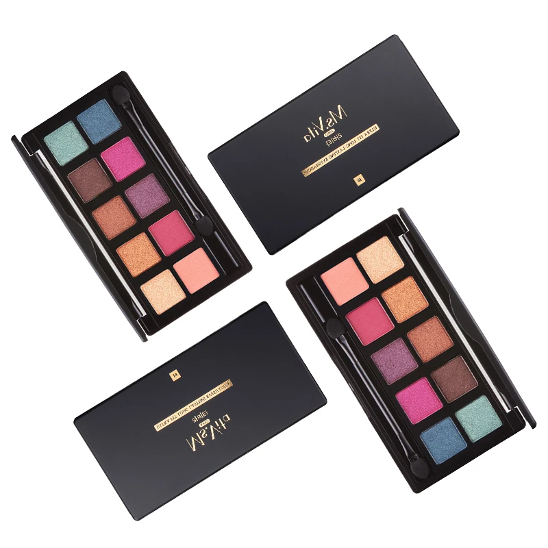 

Professional Design For Dark Skin High Quality Cute Nude Pressed Glitter Pigment Makeup Palette Eyeshadow