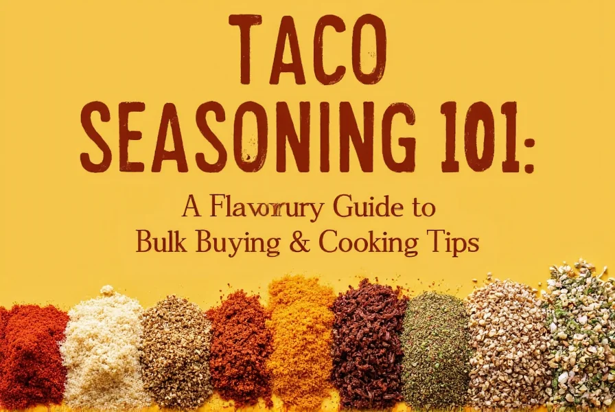 Taco Seasoning in Pantry