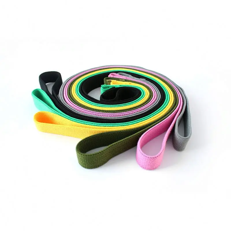 

New arrive Gym Exercise Pull Up Assist Cotton Fabric Long Resistance Bands