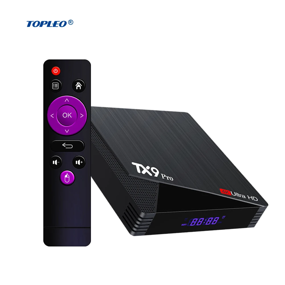 

Topleo TX9 pro Allwinner H313 Android 10.0 Set Top Box tx9 pro android smart tv box