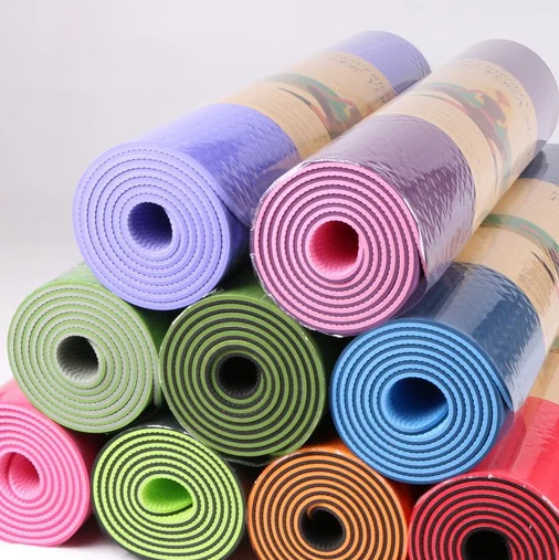 

Wholesale Manufacturer Private Label Eco Friendly Tpe Yoga Mats With Strap