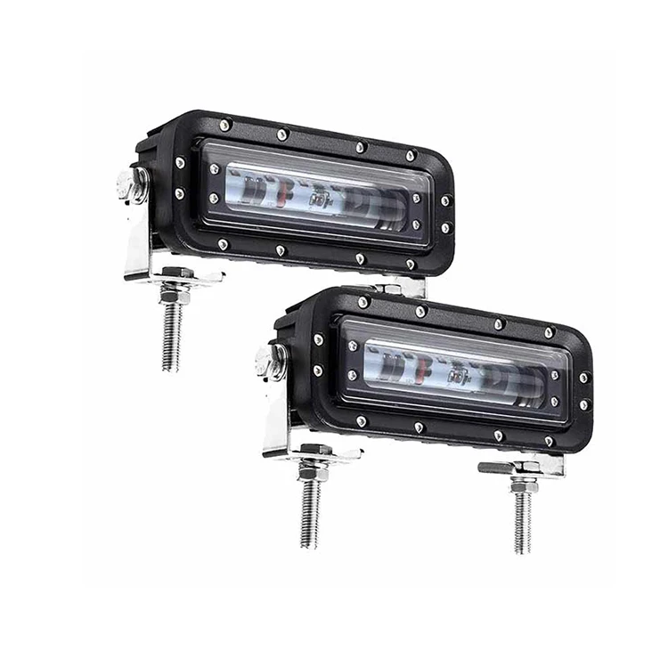 New Design 12 Volt LED Lamp 6500K 6000K Bulbs Auto Car Lighting System Alarm Yellow Forklift Steering Light