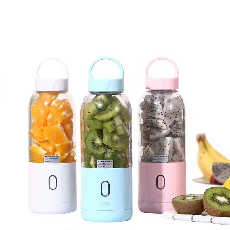 

USB recharging portable juicer blender safe glass bottle juicer machine wholesale