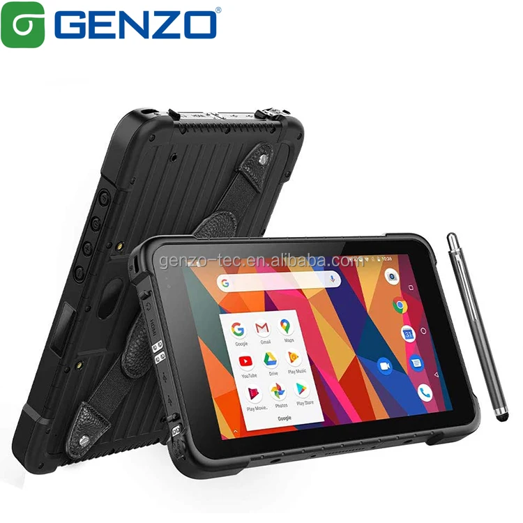 

Genzo Wholesale 13.0MP 4GB/64GB rugged tablet Android with GMS Industrial tablet Android 10 Support Google Play