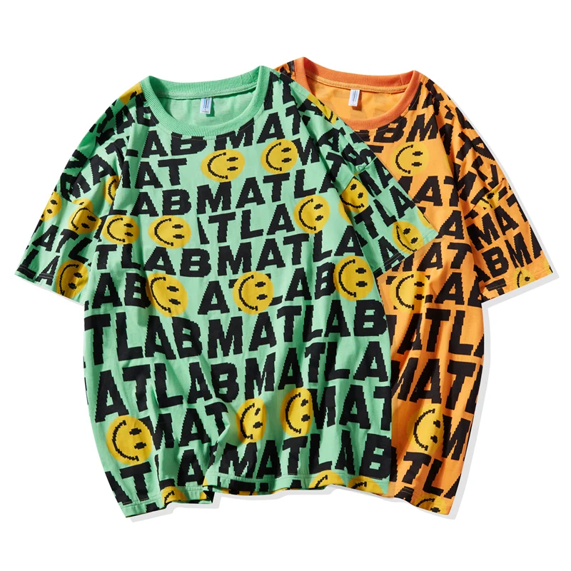 

High quality moderate version printed character casual women oversized t-shirts