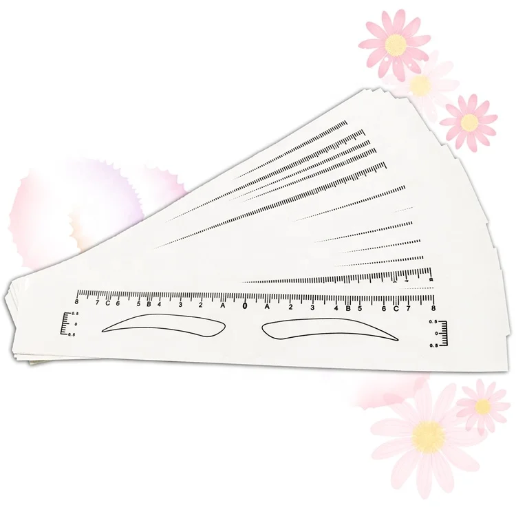 

BerLin Eyebrow Measurement Sticker Permanent Makeup