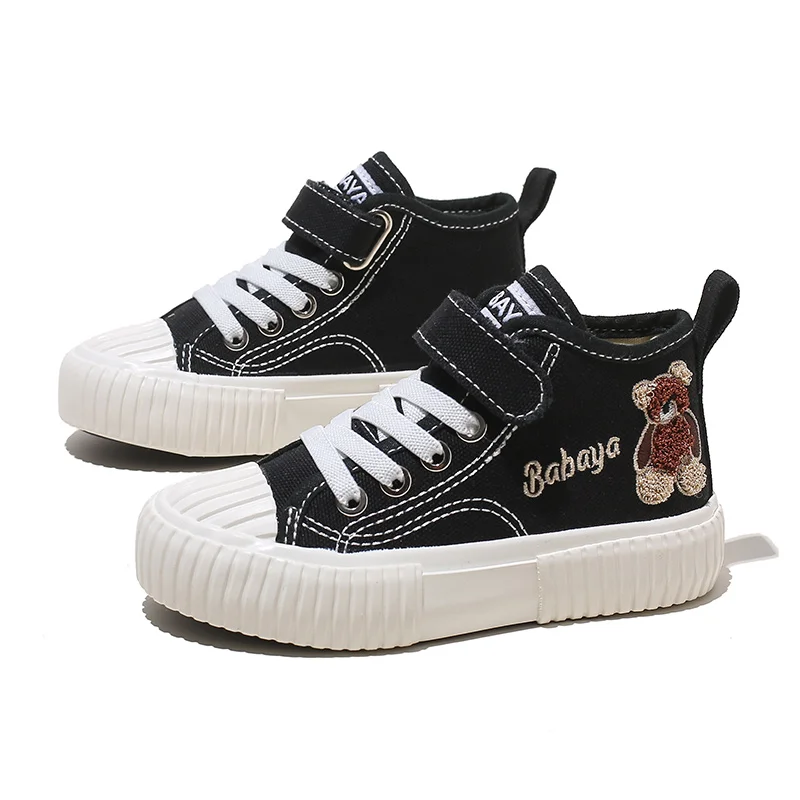 

21185 High Breathable Sports Bulk Baby Kids Canvas Sneakers Shoes, Picture color