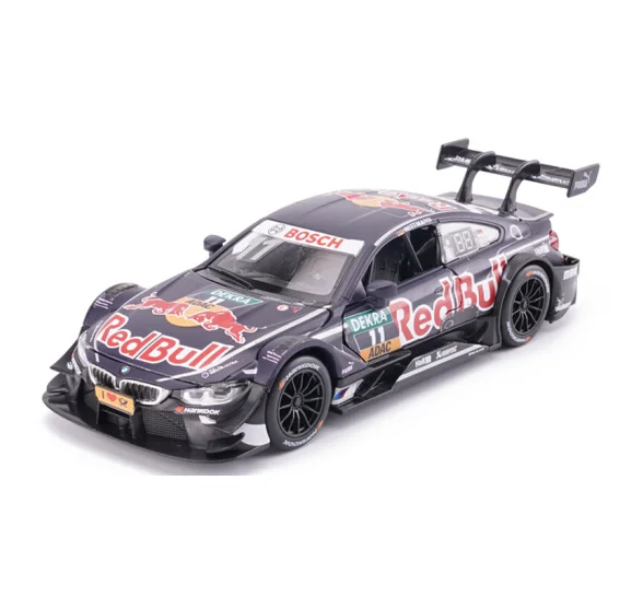 

RMZ Diecast Toy Vehicles 1:32 BMW M4 DTM Simulation Racing Car Model For boy toy with sound and light function