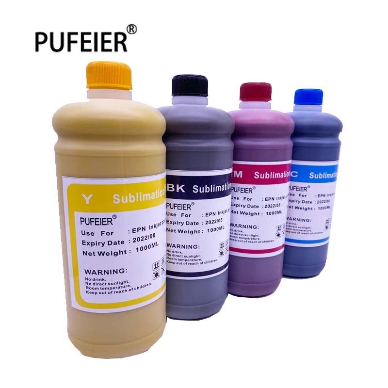 

1000ML Premium Bulk Sublimation Ink For Epson Inkjet Printer 1KG Bottle Refill Dye Sublimation Ink