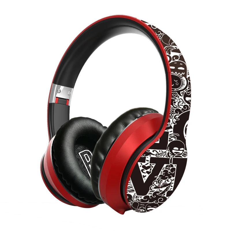

headset portable foldable headphone wholesale oem odm earphone 3d stereo wireless headset EL-B1
