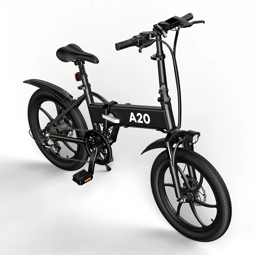 

ADO A20 350W 36V 10.4AH folding fat tire bike portable foldable e bike electric bicycle city road bike ebike