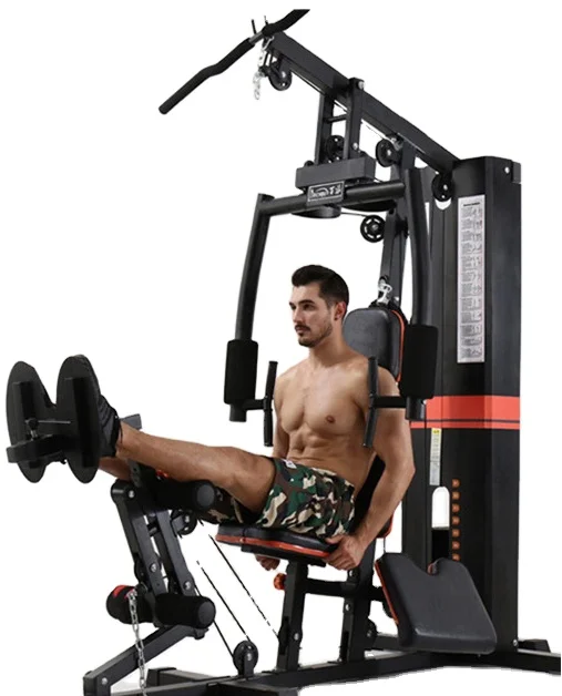 

Factory Supply Home Gym Exercise Machine Multi Functional Station Home Gym Equipment Single Station With Leg Press