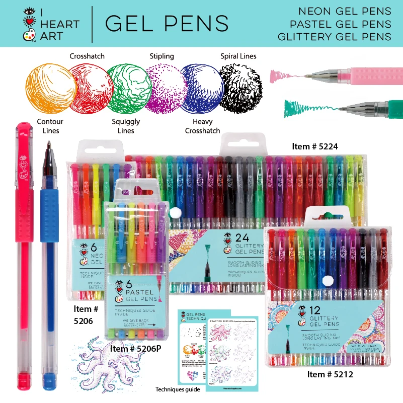 Glitter Gel Pens, Glitter Pen with Case for Adults Coloring Books, 160 Pack  Arti