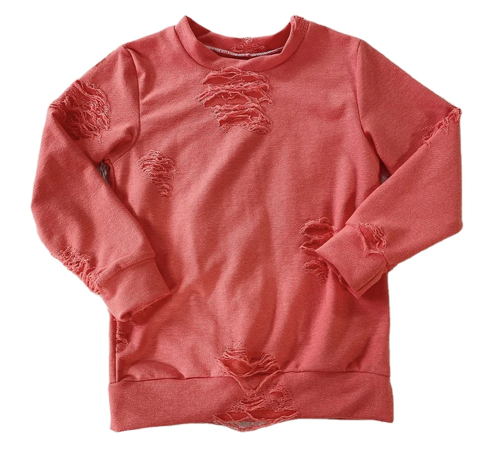 

New Fall Winter Women Ladies Solid Color Fleece Hole Tech Loose Cotton Fleece, 5 colors