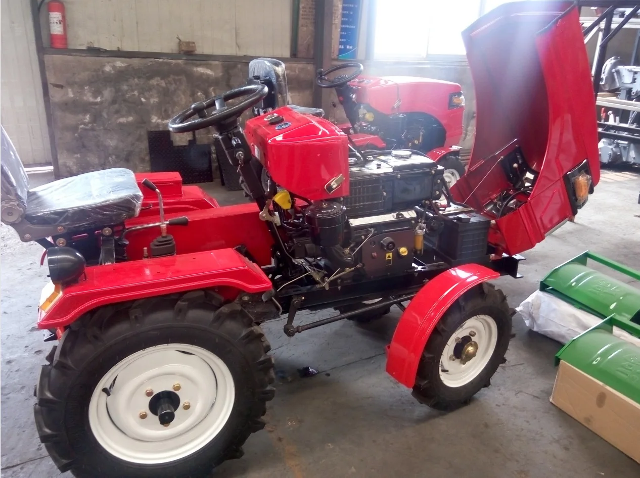 12 horse power mini tractor used in greenhouse