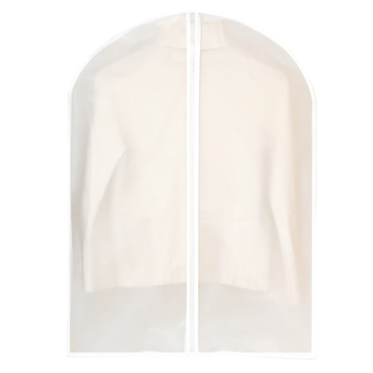 

Hanging Clothes Dust Cover Translucent PEVA Dustproof Garment Bag Suit Cover