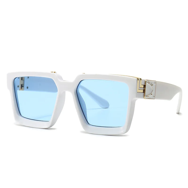 

2021 Designer Sunglasses For Men Candy Color Luxury Fashion Brand Sun Glasses Square Stylish Shades sunglasses