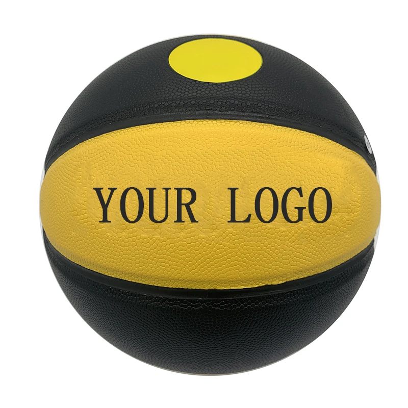 

Durable PU Leather Basketball Ball Official Size  With Custom Logo Printing Match Game Basketball For Training, Customized color