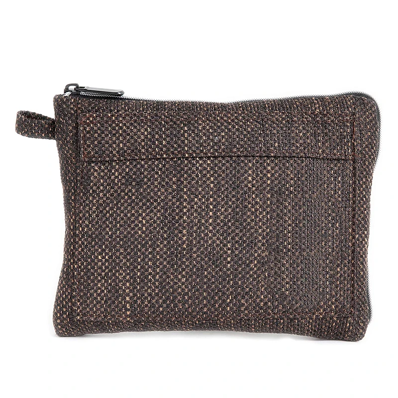 

Custom Smell Proof Pouch with Soft Padded Interior Protective Odor Proof Hemp Hand Pouch